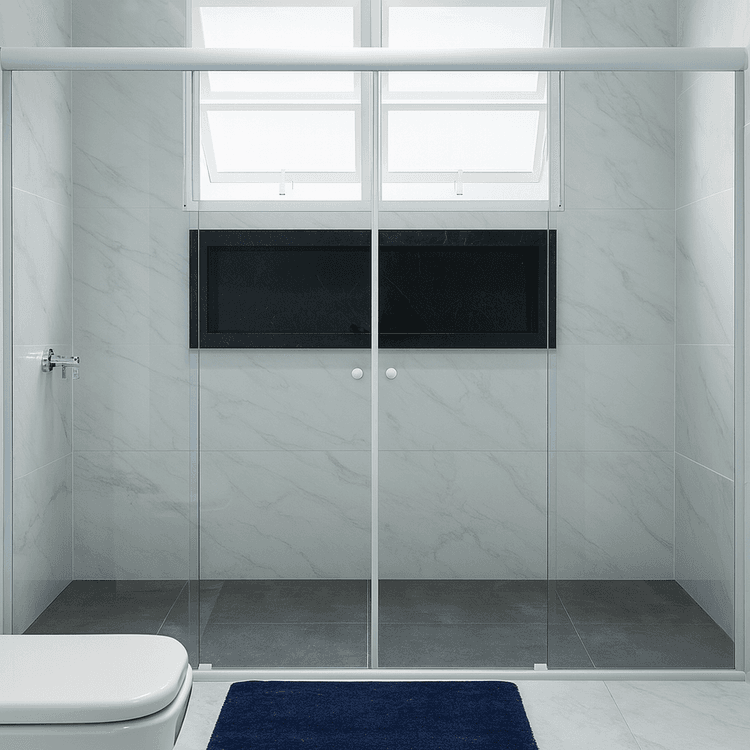 Imagem Box de vidro temperado.